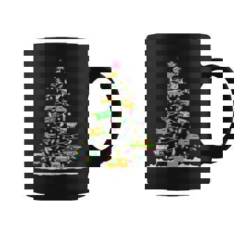 Christmas Lights RVs Christmas Tree Star Ornament Decoration Graphic Print Coffee Mug - Monsterry