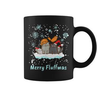 Christmas I Merry Fluffmas I Christmas Cats Cat Tassen - Geschenkecke