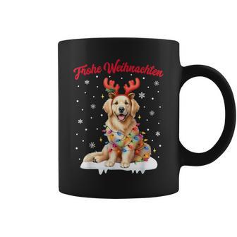 Christmas Outfit Christmas Jumper Dog Golden Retriever Tassen - Geschenkecke