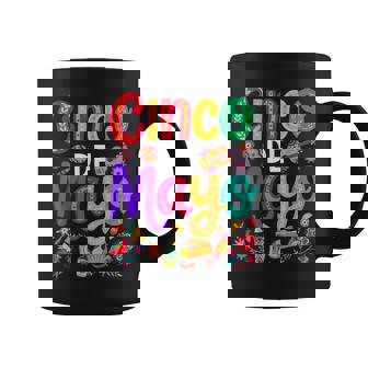 Cinco De Mayo Mexican Taco 5 De Mayo Lets Fiesta Party Coffee Mug - Monsterry