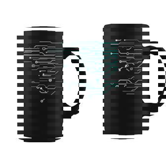 Circuito Informático I Ingeniero I Computer Nerd Taza de café - Regaloses