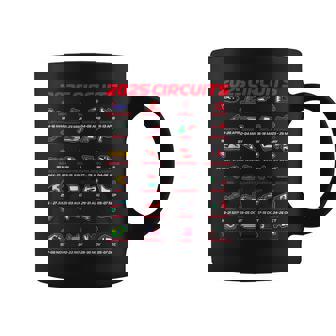 Circuitos De Carreras De Fórmula 2025 2025 Taza de café - Regaloses