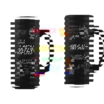 Circus Birthday Brother Of An Amazing Birthday Boy Tank Top Graphic Print Coffee Mug - Monsterry