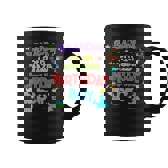 Circus Birthday Grandpa Of An Amazing Birthday Boy Graphic Print Coffee Mug - Monsterry