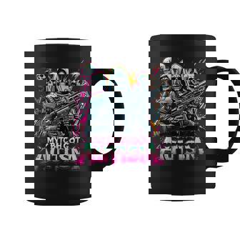 Cita Divertida Refranes Conciencia Sobre El Autismo My Bitch Got Autism Taza de café - Regaloses