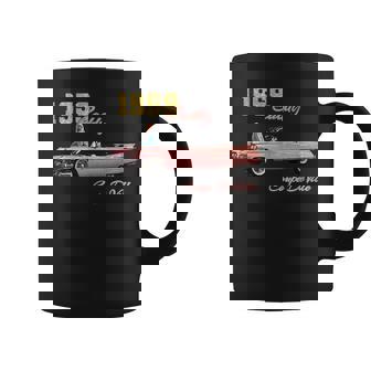 CLASSIC CARS 1959 CADDY COUPE DEVILLE 50'S CONVERTIBLES Graphic Print Coffee Mug - Monsterry