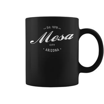 Classic Mesa Arizona Az State Style Rétrointage Tasse - Cadeauxyz