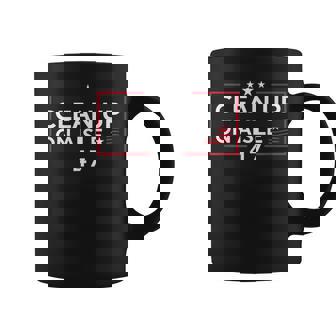 Clean Up On Aisle 47 Impeach 47 Anti Trump 86 47 8647 Coffee Mug - Monsterry