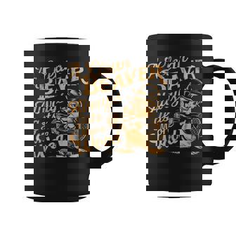 A Clean Beaver Always Gets More Wood Adult Humor Coffee Mug - Seseable