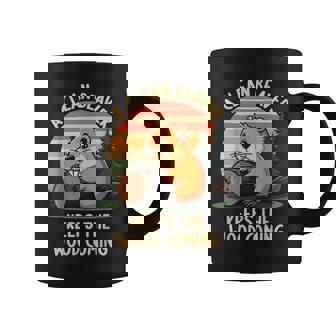 A Clean Beaver Keeps Wood Coming Adult Joke Men Coffee Mug - Seseable