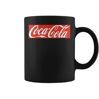 Coca-Cola Block Logo Tassen - Geschenkecke