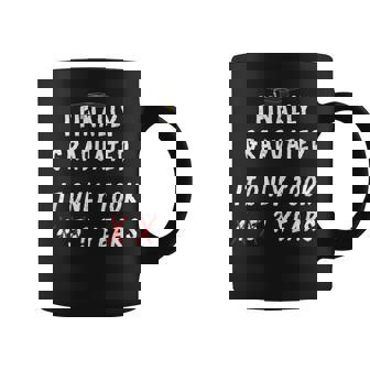 College Graduation Class Of 2024 I Finally Graduated Graphic Print Coffee Mug - Monsterry