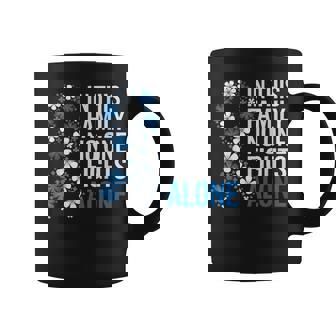 Colorectal Cancer Colon Cancer Blue Ribbon Family Support Coffee Mug - Thegiftio UK