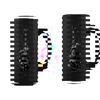 Colorful Guitarist Guitar Music Lover Coffee Mug | Seseable CA