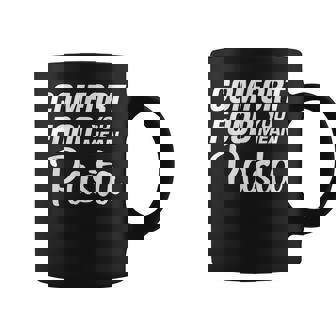 Comfort Food You Mean Pasta Macaroni Spaghetti Lover Retro Graphic Print Coffee Mug - Monsterry