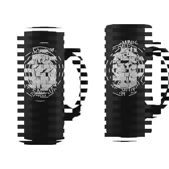 Communism Strength In Unity Pro Communism Support Graphic Print Coffee Mug - Monsterry