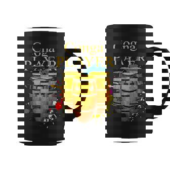 Conga Player Drums Percussion Musicien Tasse - Cadeauxyz