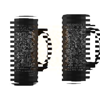 Consider How The Wildflowers Grow Bible Verse Cottagecore Coffee Mug - Seseable