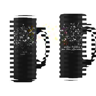 Consider How The Wildflowers Grow Jesus God Christian Women Coffee Mug - Thegiftio UK