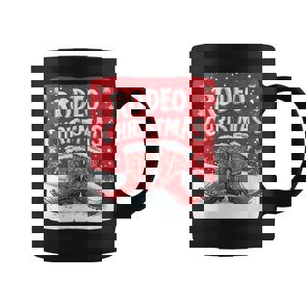 Cool Cowboy Boots And Rodeo Christmas Speech Graphic Print Coffee Mug - Monsterry
