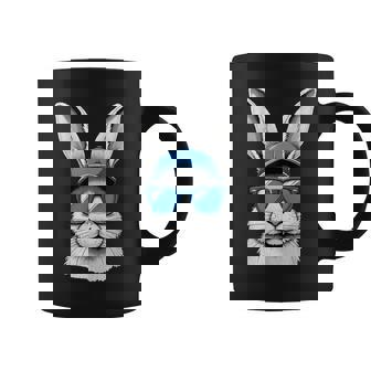 Cool Easter Day Bunny Face Avec Lunettes De Soleil Garçons Hommes Enfants Tasse - Cadeauxyz
