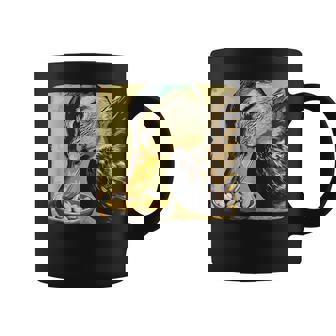 Cool Eating Duck Costume For Park And Feeding Ducks Lovers Graphic Print Coffee Mug - Monsterry