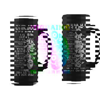 Cool Migraine Memory Less Hallucinations Graphic Print Coffee Mug - Monsterry