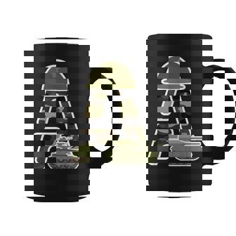Cool Military Alphabetehicles Outfits Taza de café - Regaloses