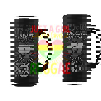 Cool Reggae For Girls Rasta Jamaican Music Rastafari Coffee Mug - Monsterry