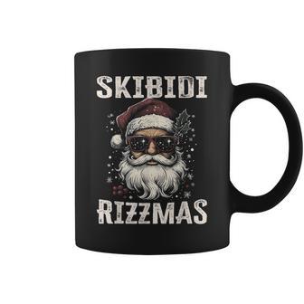 Cool Santa Claus With Sunglasses Skibidi Rizzmas Tassen - Geschenkecke