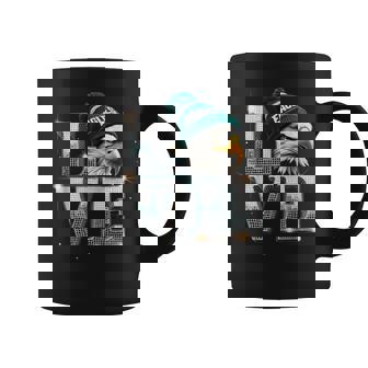 Cool Valentine's Day Eagles Lovers Outfit Girls Coffee Mug | Mazezy