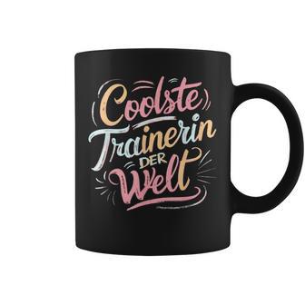 Coolste Trainerin Fitness Dance Handball Farewell Tassen - Geschenkecke