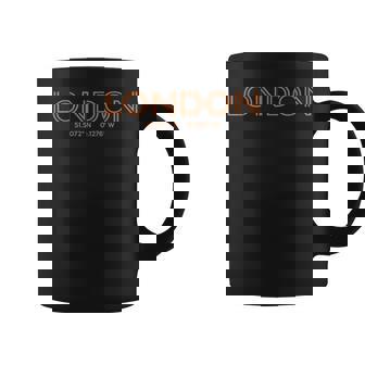 Coordenadas De Inglaterra City Londres Taza de café - Regaloses