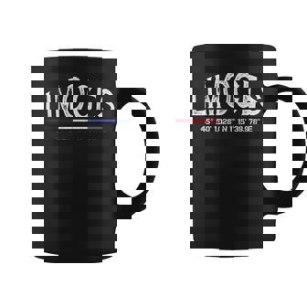 Coordonnées Gps Limoges France Tasse - Cadeauxyz