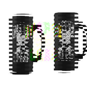 Coquette Bow Mardi Gras New Orleans Louisiana Girl Women Coffee Mug | Seseable CA