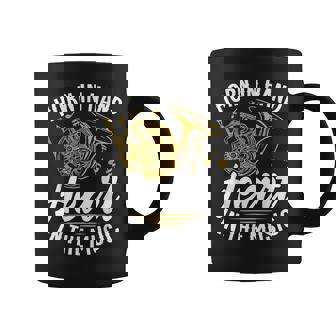 Cor Français Coeur Dans La Musique Pour Musicien Français Tasse - Cadeauxyz