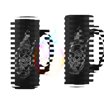 Cor Français Instrument De Musique Illustration Graphique Cor Français Tasse - Cadeauxyz