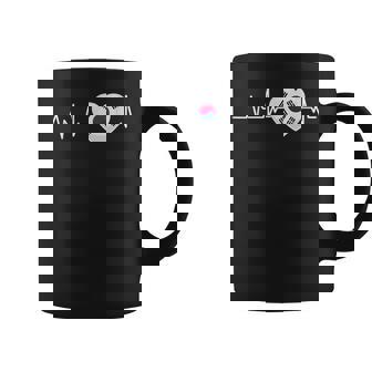 Corea Del Sur Latido Cardiaco Regalo Corea Del Sur Taza de café - Regaloses