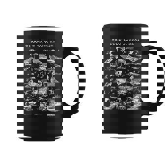 Cottagecore Vintage Nature Duck Positive Vibe Dance Teacher Graphic Print Coffee Mug - Monsterry