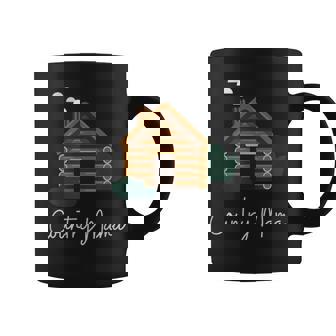 Country Mama Cabane En Bois Tasse - Cadeauxyz