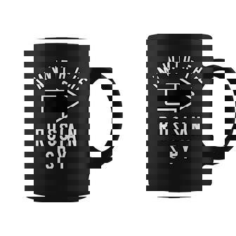 Couples Halloween Costume Shirts I'm With The Russian Spy Graphic Print Coffee Mug - Monsterry