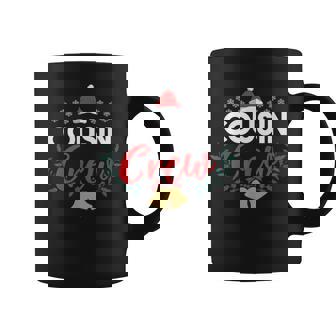 Cousin Crew Christmas Family Get Together Costume Graphic Print Coffee Mug - Monsterry