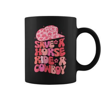 Cowgirl Save A Horse Ride A Cowboy Rodeo Western Country Tasse - Cadeauxyz