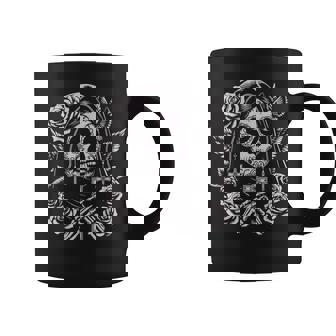 Crâne Santa Muerte Faucheuse Tasse - Cadeauxyz