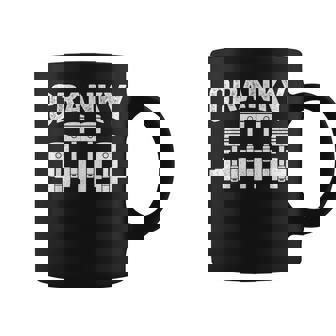 Cranky Car Engine Crankshaft Cars Lover Mechanics Father Day Coffee Mug | Mazezy