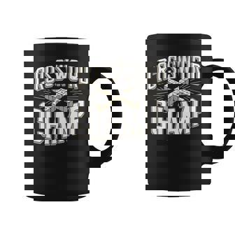 Crossword Puzzle Champ Graphic Print Coffee Mug - Monsterry