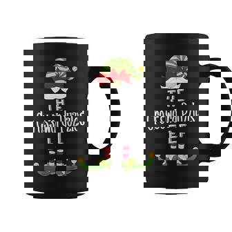 Crossword Puzzles Elf Group Christmas Pajama Party Graphic Print Coffee Mug - Monsterry