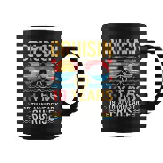 Cruisin Through 19 Years 19Th Wedding Anniversary Couples Coffee Mug | Mazezy