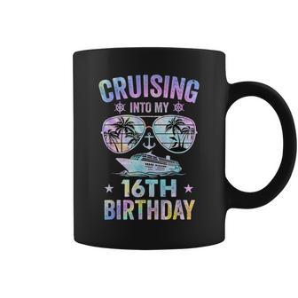 Cruising Into My 16Th Birthday Family Cruise 16 Birthday Coffee Mug - Monsterry