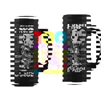 I Crushed 100 Days Of School Dog Fun 100Th Day Celebration Coffee Mug | Mazezy